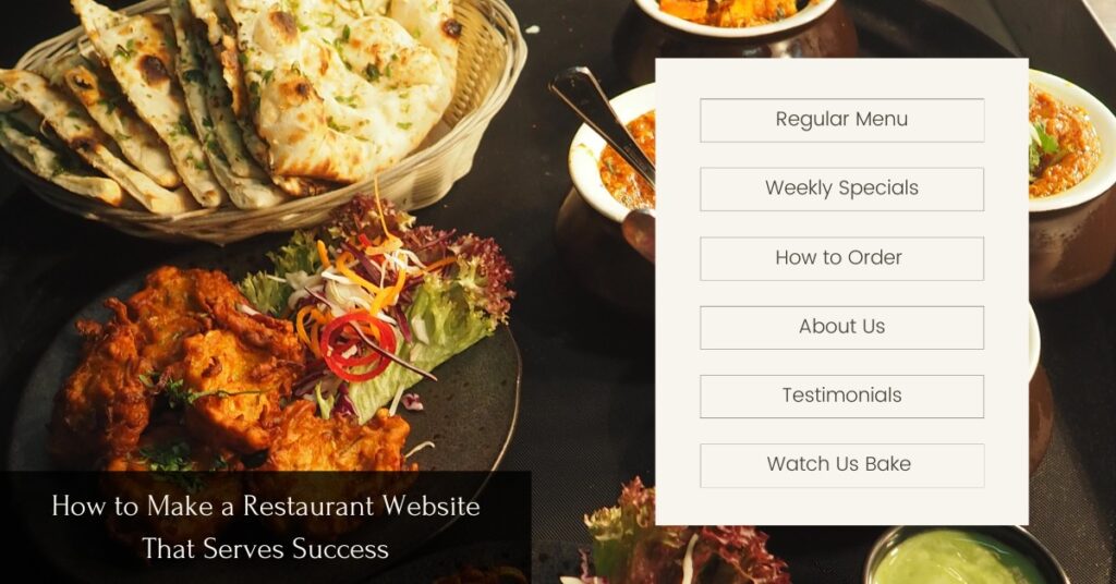 restaurant website